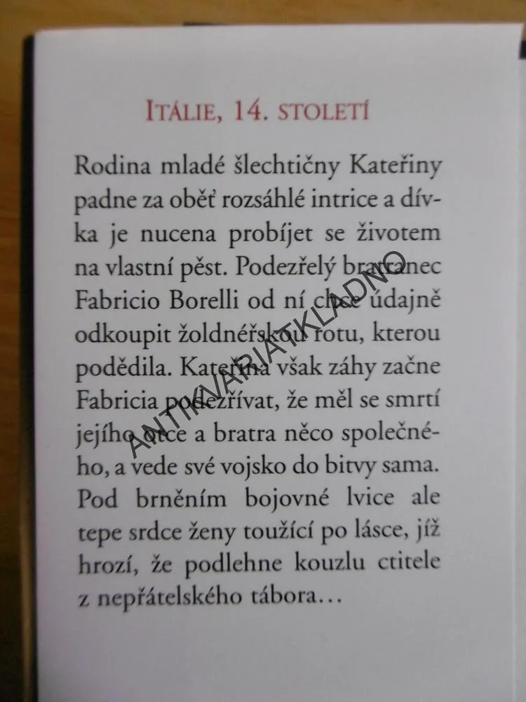 LVICE, INY LORENTZOVÁ, **an
