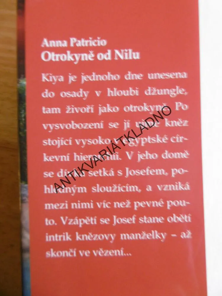 OTROKYNĚ OD NILU, ANNA PATRICIO, **an