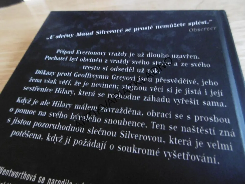 PŘÍPAD JE UZAVŘEN, PATRICIA WWENTWORTHOVÁ, **an