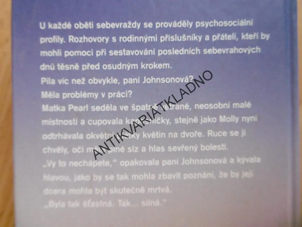 VRAŽEDNÝ LÉK, EILEEN DREYEROVÁ, **an