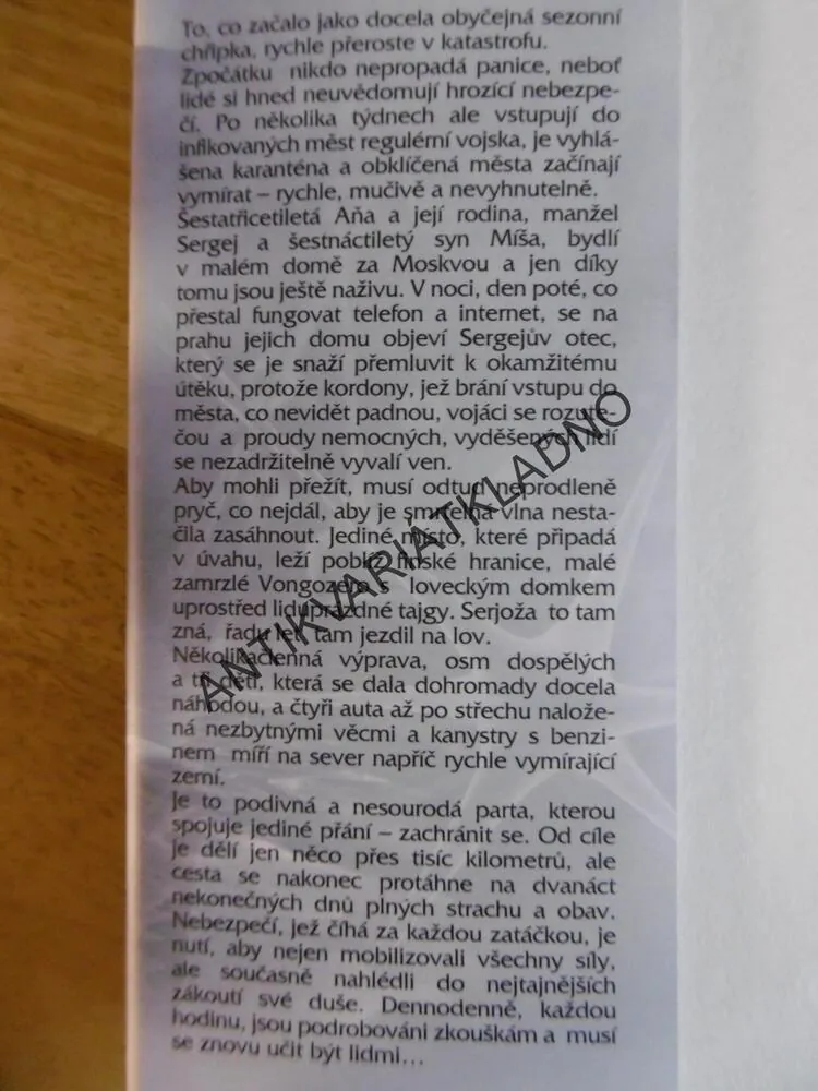 RUSKO SUŽUJE PANDEMIE, JANA VAGNEROVÁ, **an