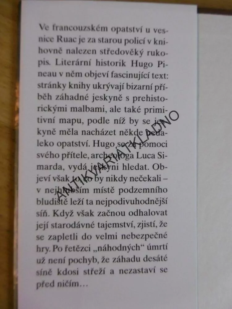 DESÁTÁ SÍŇ, GLENN  COOPER, **an