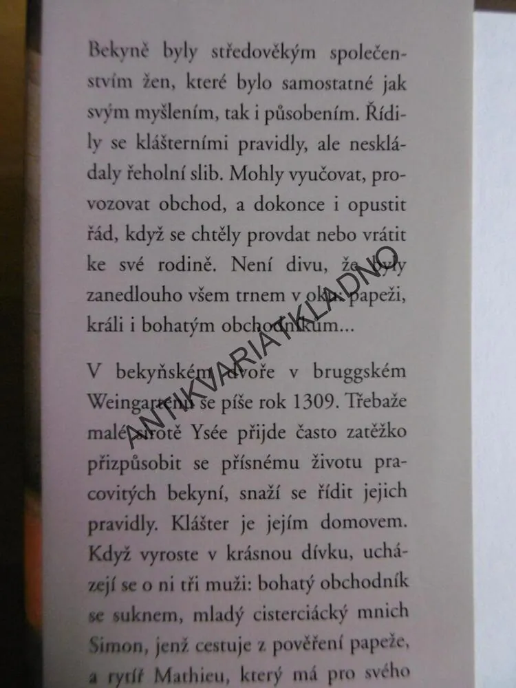 POŽÁR V KLÁŠTEŘE, MARIE CRISTENOVÁ