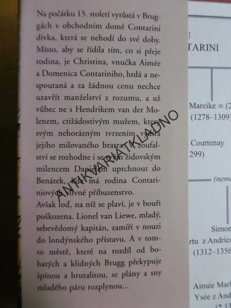 HANDERSKÁ PEČEť, MARIE CRISTENOVÁ