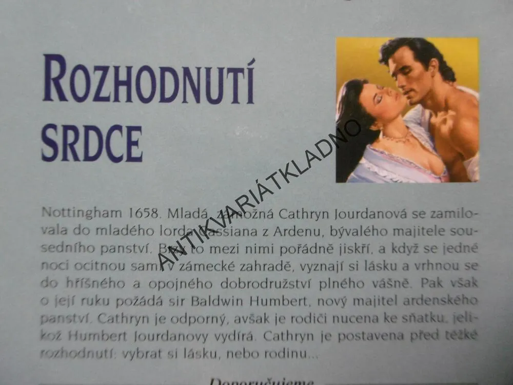 ROZHODNUTÍ SRDCE, LAURA THORNE