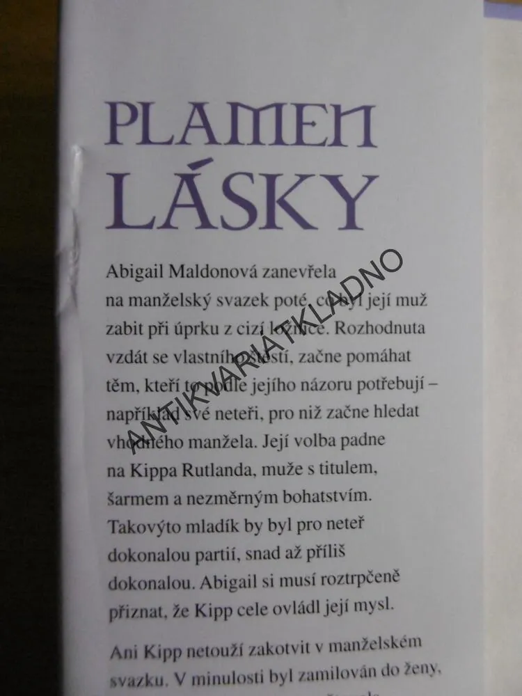 PLAMEN LÁSKY, KASEY MICHAELS