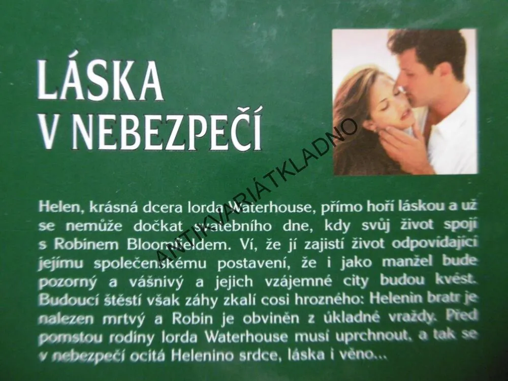 LÁSKA V NEBEZPEČÍ, LAURA THORNE, **an