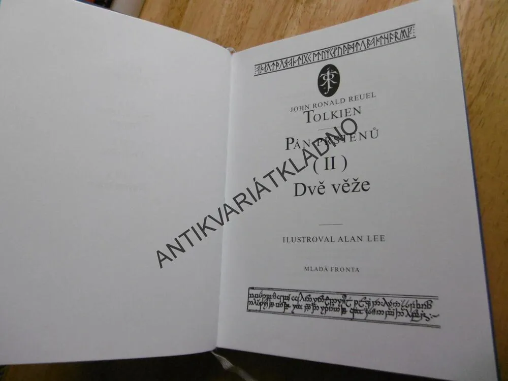 PÁN PRSTENŮ, 2. DVĚ VĚŽE, J.R.R. TOLKIEN, ALAN LEE