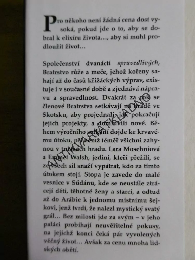 DRUHÝ GRÁL, BORIS VON SMERCEK, **an
