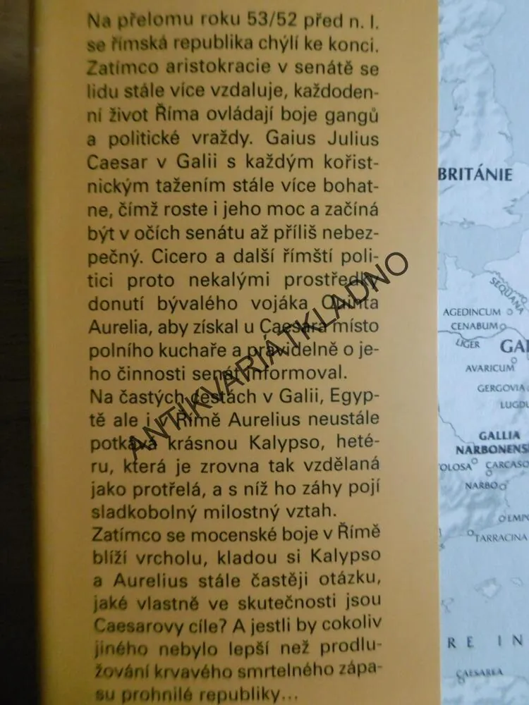 PORAŽENÝ VÍTĚZ PRO CAESAROVU MOC A SLÁVU, GISBERT HAEFS, **an