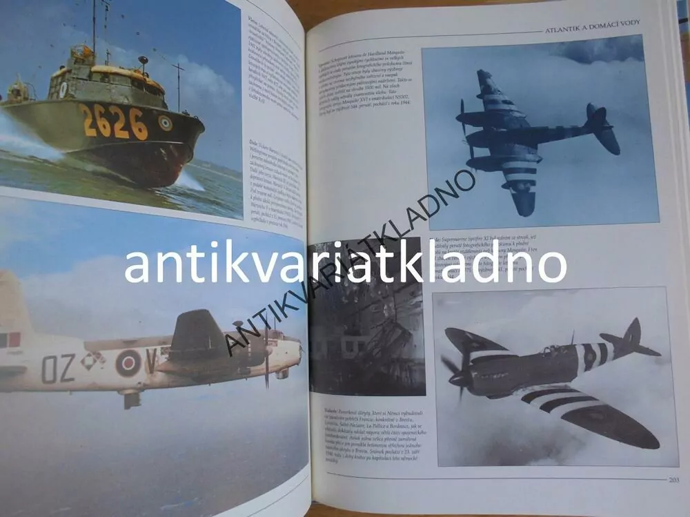 HISTORIE RAF V OBRAZECH, LETECTVÍ, VÁLKA, NESBIT