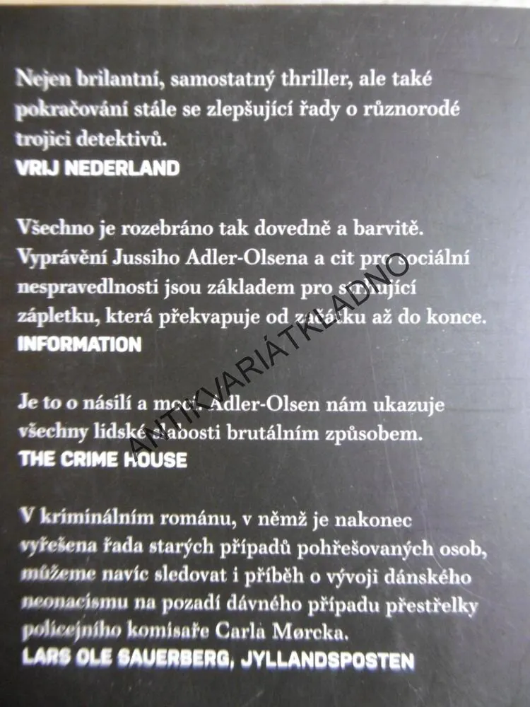 SLOŽKA 64, ADLER OLSEN,