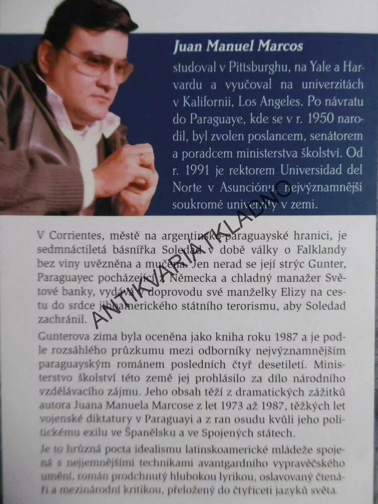 GUNTEROVA ZIMA, JUAN MENUEL MAREOS, **an