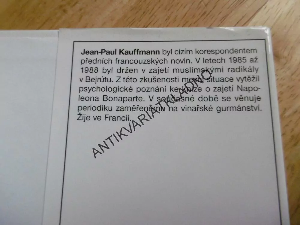 ČERNÝ POKOJ V LONGWOODU, JEAN -PAUL KAUFFMANN, **an