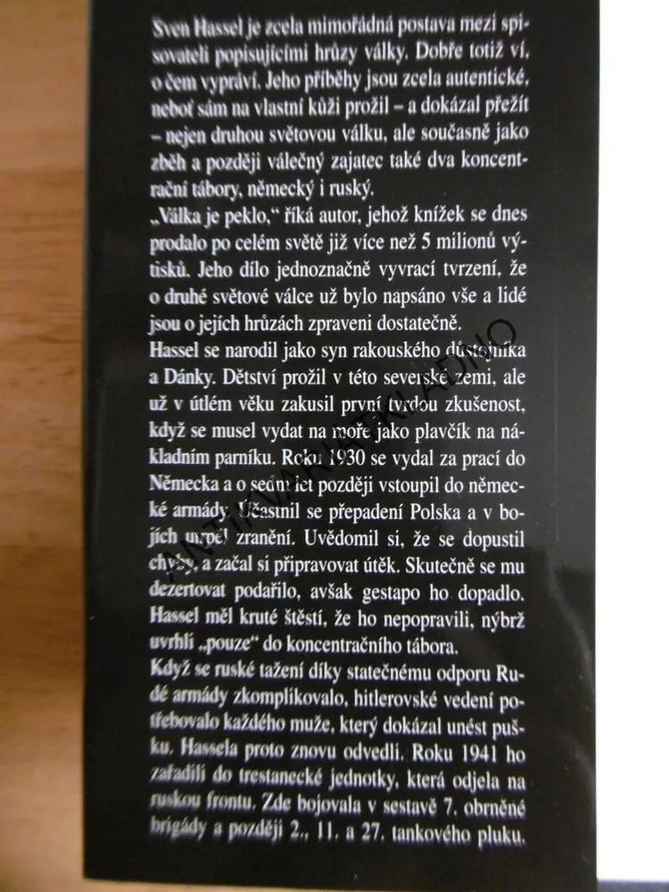 VOJENSKÁ KÁZNICE, SVEN HASSEL, **an