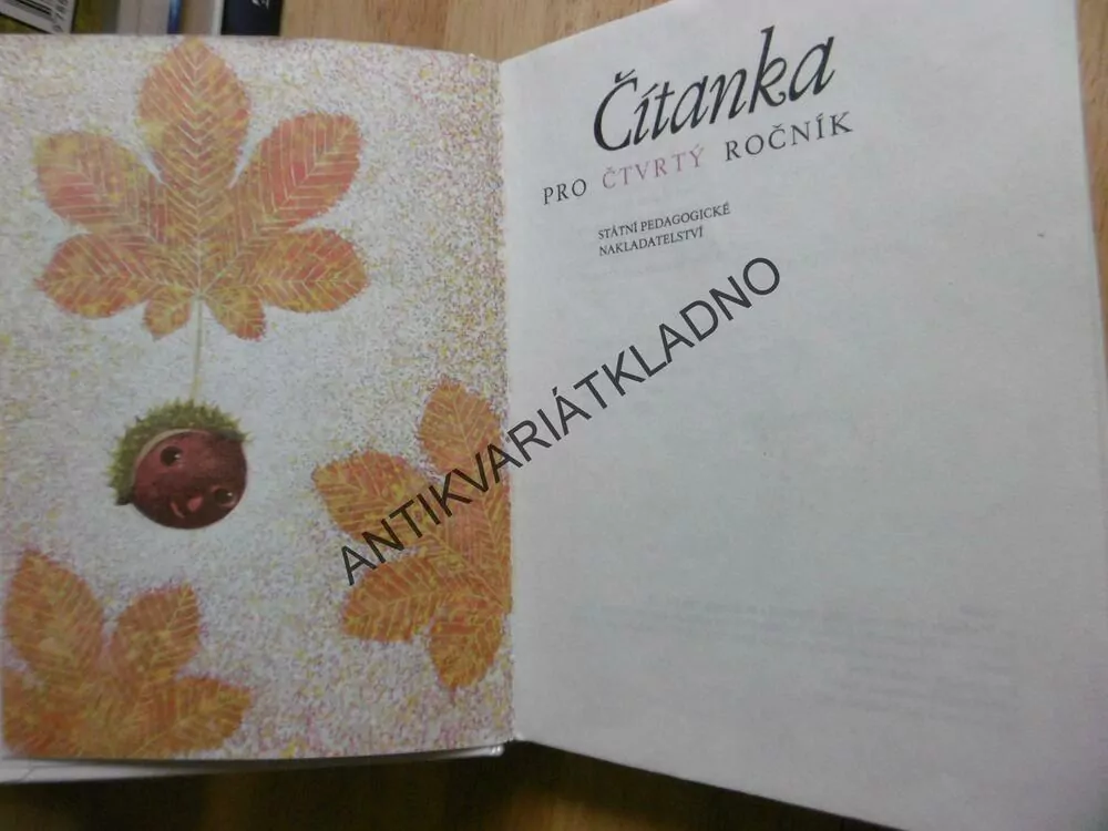 ČÍTANKA PRO 4.ROČNÍK, 1987