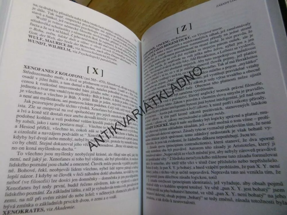 FILOSOFICKÝ SLOVNÍK PRO SAMOUKY NEBOLI ANTIGORIAS, VLADIMÍR NEFF