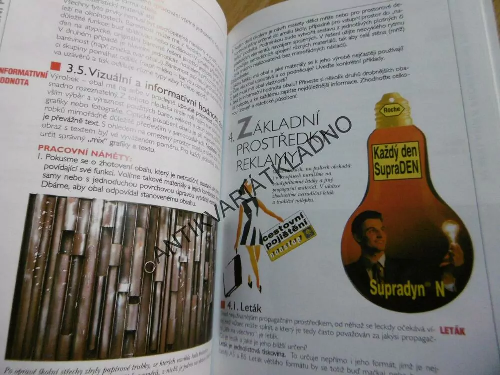 ESTETICKÁ VÝCHOVA PRO STŘEDNÍ ODBORNÉ ŠKOLY, VÝTVARNÁ ČÁST,
