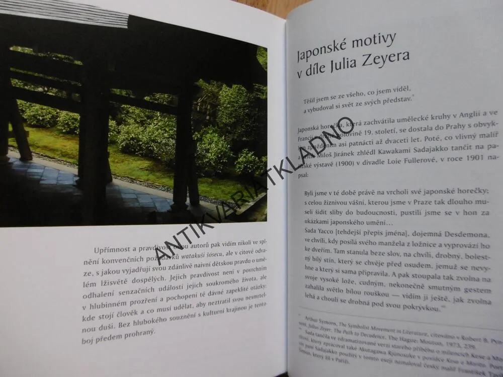KOUZLO ŠEROSVITU, ÚVAHY O JAPONSKÉ KULTUŘE, ANTONÍN LÍMAN
