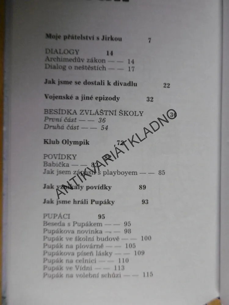 NÁVŠTĚVNÍ DEN U JIŘÍHO GROSSMANNA, MILOSLAV ŠIMEK, GROSSMANN