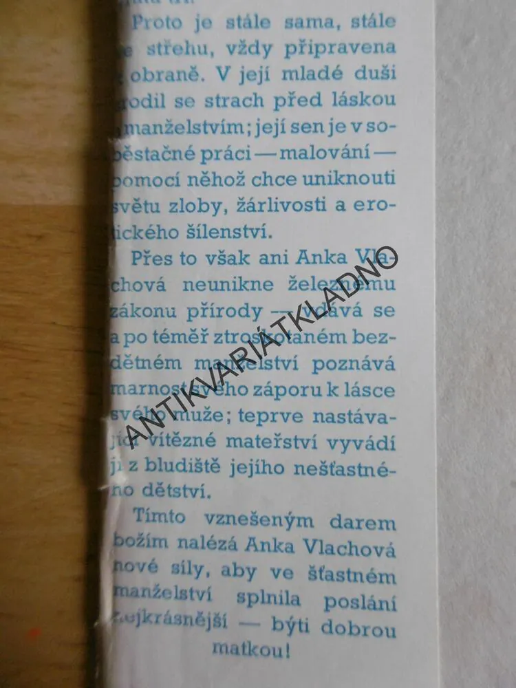 POSLEDNÍ NOC, JAROMÍRA HÜTTLOVÁ, ERNEST