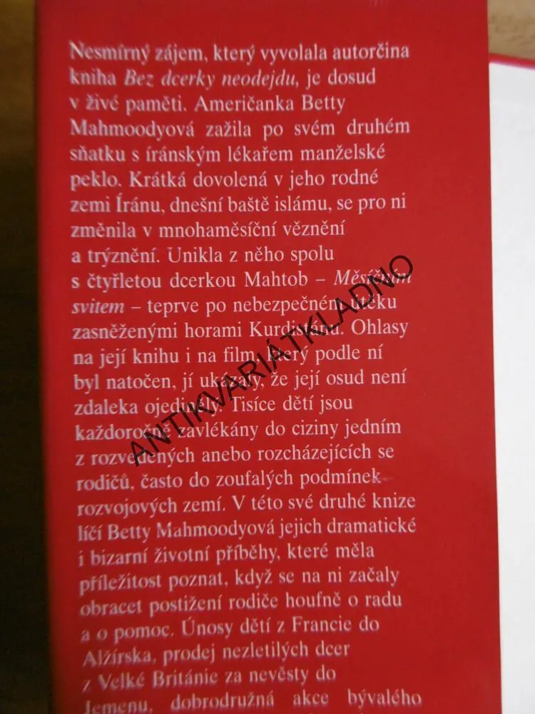 Z LÁSKY K DÍTĚTI, BETTY MAHMOODYOVÁ, DUNCHOCK, **an