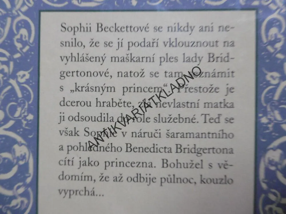 NEVHODNÝ NÁVRH, JULIA QUINNOVÁ, **an