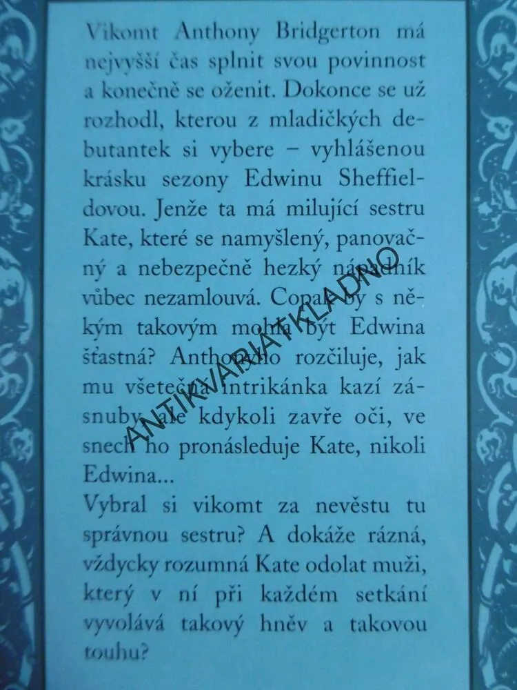 VIKOMT, KTERÝ MĚ MILOVAL, JULIA QUINNOVÁ