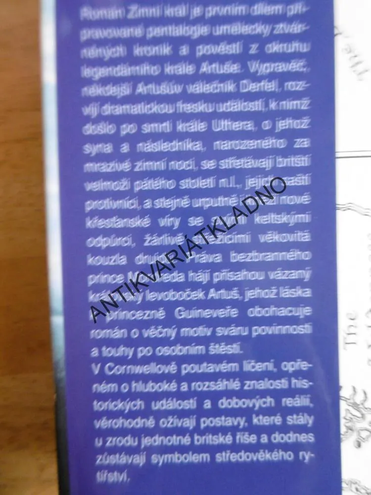 KRONIKA VÁLEČNÍKOVA, ZIMNÍ KRÁL, BERNARD CORNWELL, **an