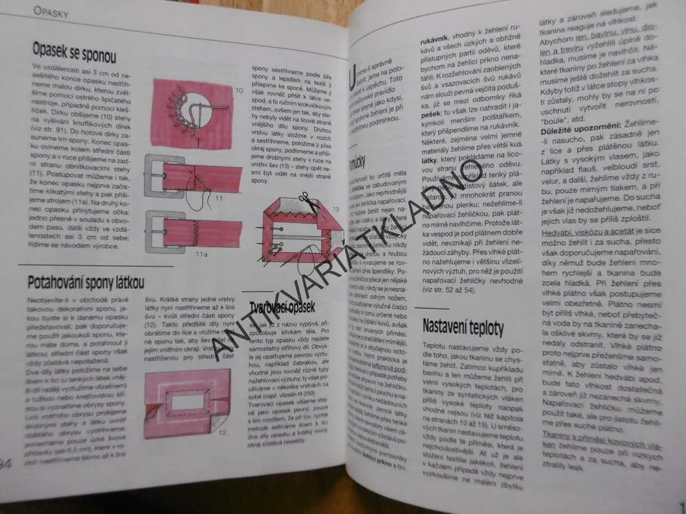 ŠITÍ KROK ZA KROKEM, BURDA, TVOŘIVÝ KONÍČEK PRO KAŽDÉHO, 950 ILUSTRACÍ
