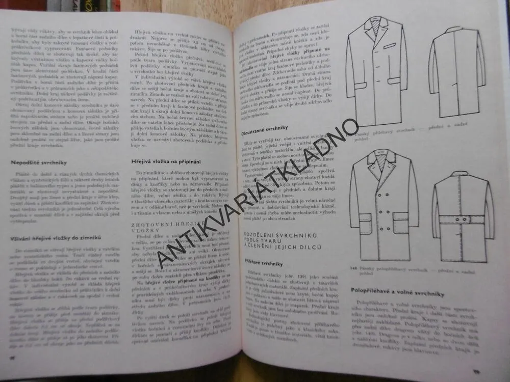 ODĚVNÍ TECHNOLOGIE, PRO 3.ROČ. SOU UČEBNÍ OBOR KREJČÍ,