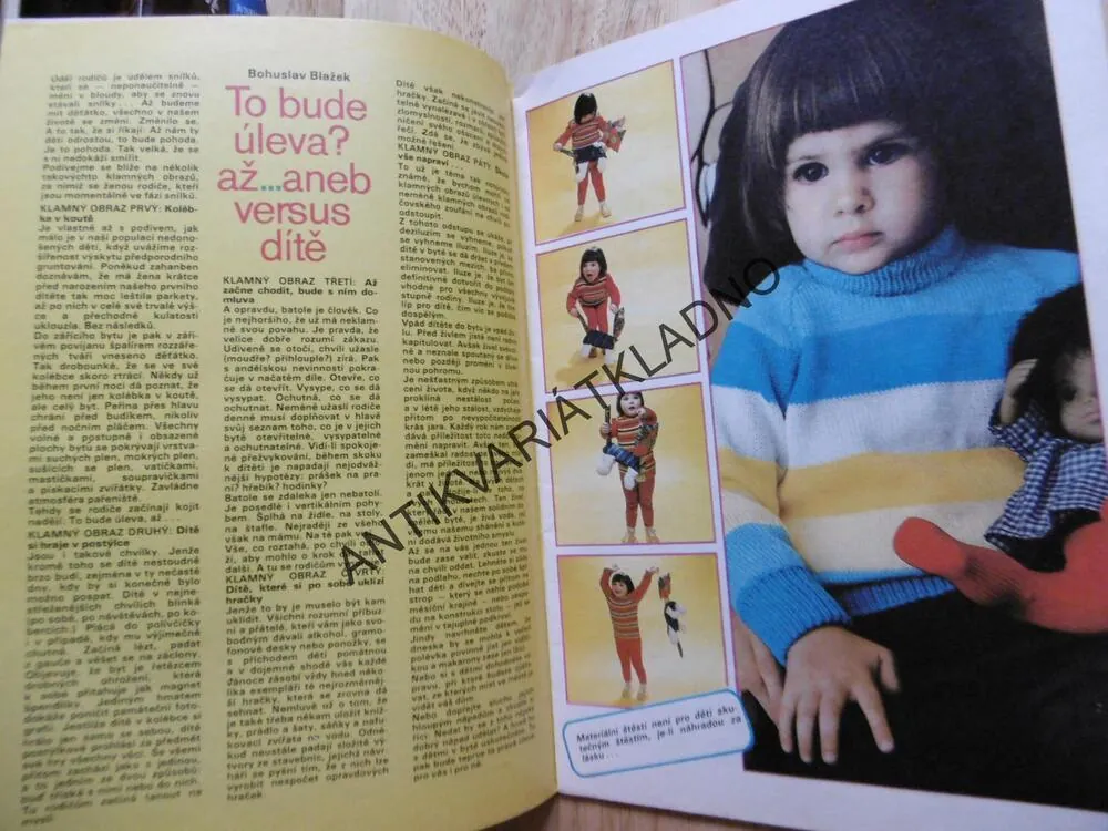 SVĚT NAŠICH DĚTÍ, MONA 1978, RETRO, NÁVRHÁŘSTVÍ