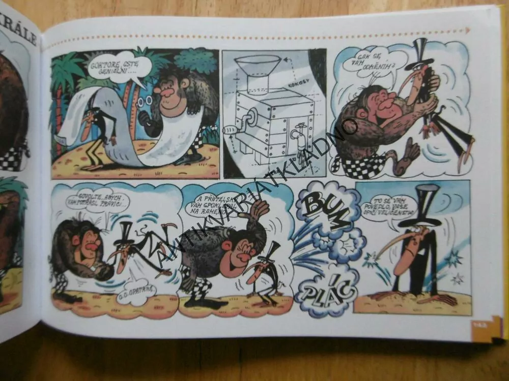 DOBRODRUŽSTVÍ MOŘSKÝCH VLKŮ, STEKLAČ, FALTOVÁ, KOMIKS