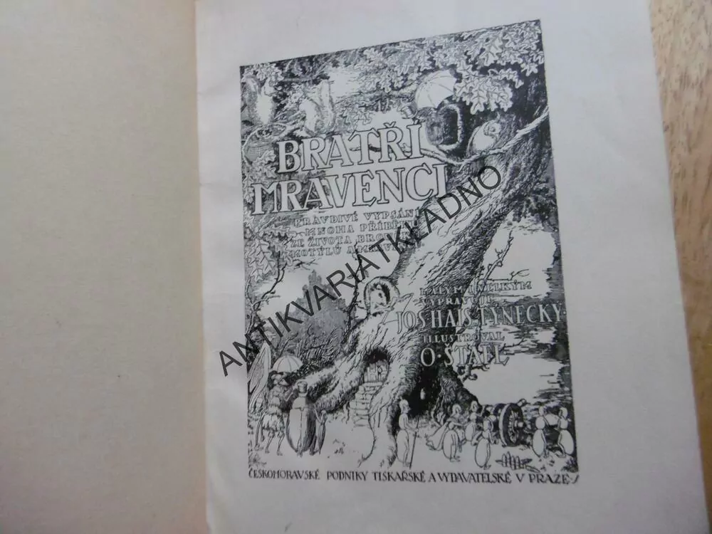 BRATŘÍ MRAVENCI, JOS. HAIS TÝNECKÝ, O. ŠTÁFL, 1919