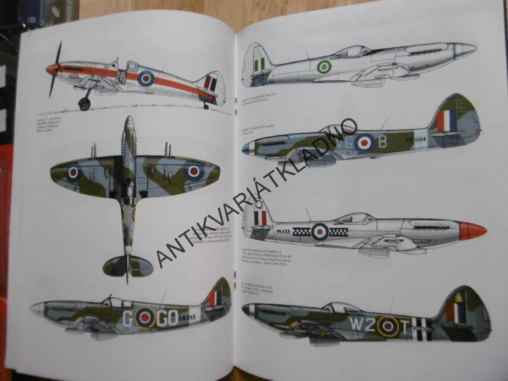 STÍHACÍ LETOUNY SPITFIRE S MOTOREM GRIFFON, BERGER, SVOBODA, MILITARIA, HOBBY