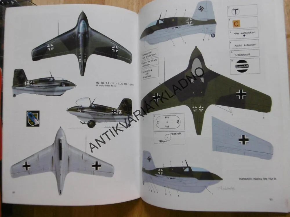 MONOGRAFIE ME 163 KOMET,