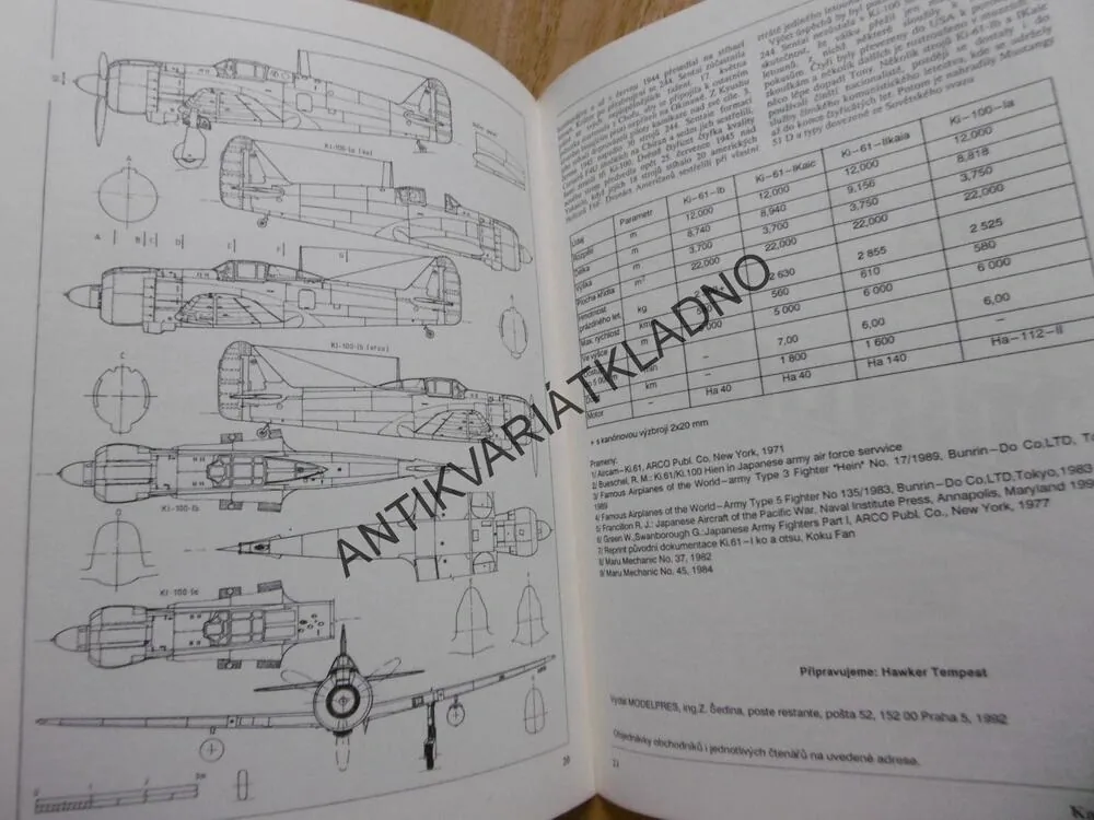 KAWASAKI KI.61, KI.100, MODELPRES 4