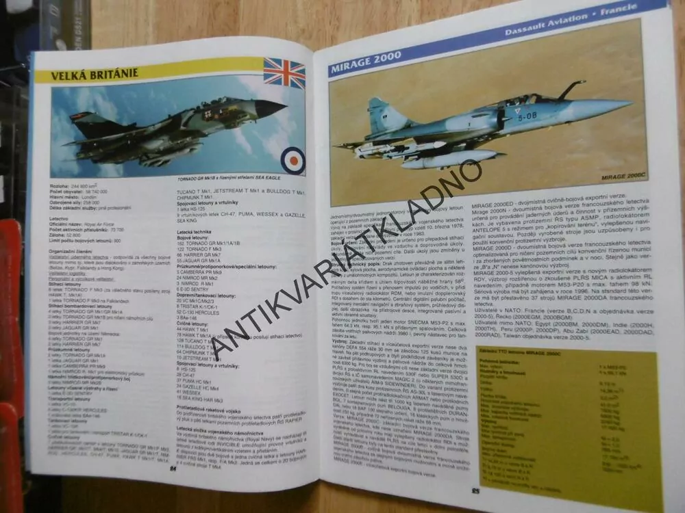BOJOVÉ LETOUNY NATO, ATM, SPECIÁL, 1996