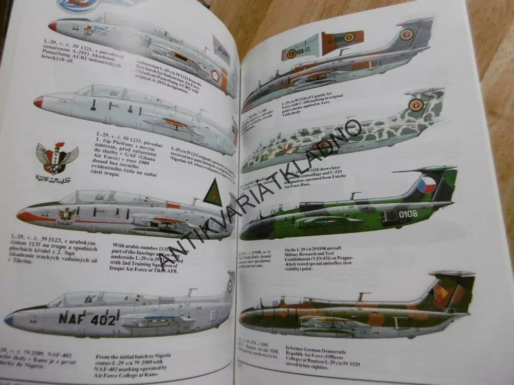 ILUSTROVANÁ HISTORIE LETECTVÍ, AVIA/LETOV, AERO, HAVILLAND, HURT, KUČERA, CHALAS, **an