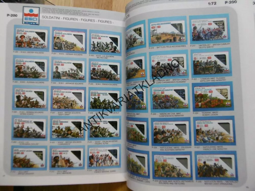 ESCI-EETL PLASTIC HOBBY KITS ITALY 1990, KATALOG