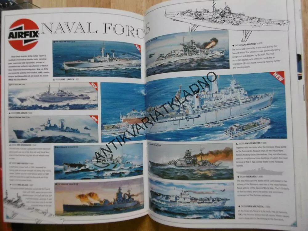 AIRFIX MODEL KITS, 1992, KATALOG