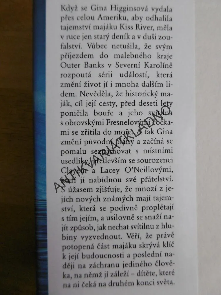 SVĚTLO POD HLADINOU, DIANE CHAMBERLAINOVÁ, **an