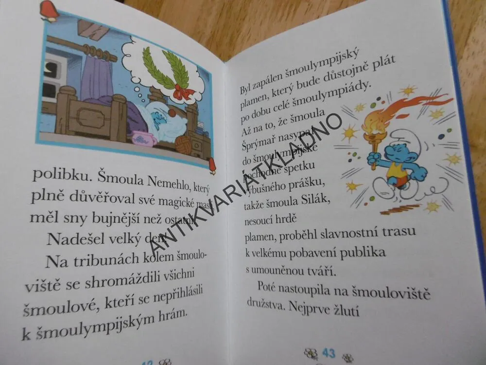 ŠMOULOVÉ, ŠMOULÍ OLYMPIÁDA, PEYO, **an