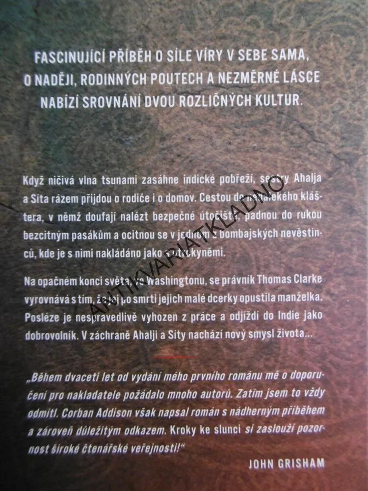 KROKY KE SLUNCI, CORBAN ADDISON, **an