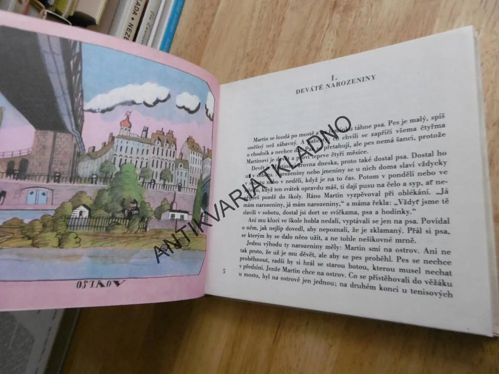 MARTIN A SEDM DALEKÝCH MOŘÍ, ILONA BORSKÁ, KOVAŘÍK, 1982, **an