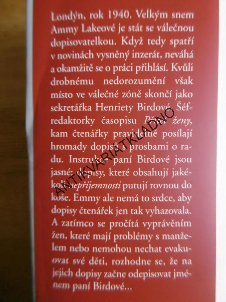 MILÁ PANÍ BIRDOVÁ, A. J . PEARCEOVÁ, 