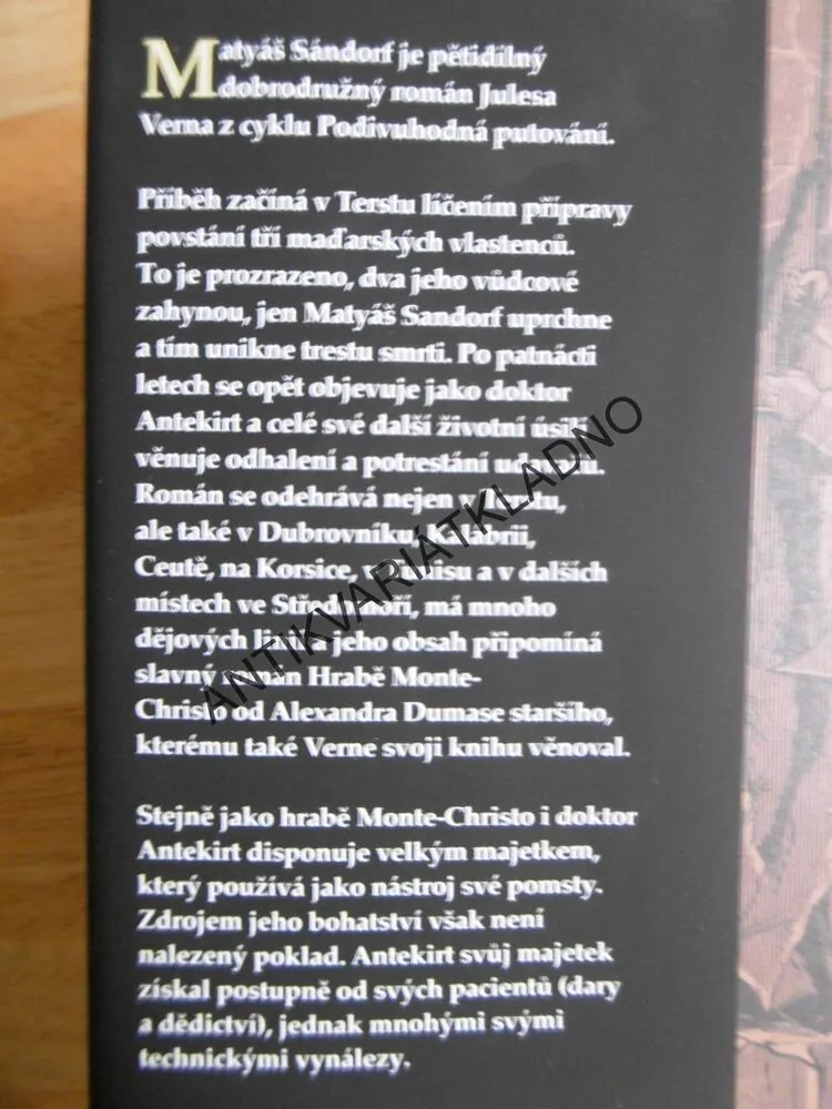 MATYÁŠ SANDORF, JULES VERNE, 2019