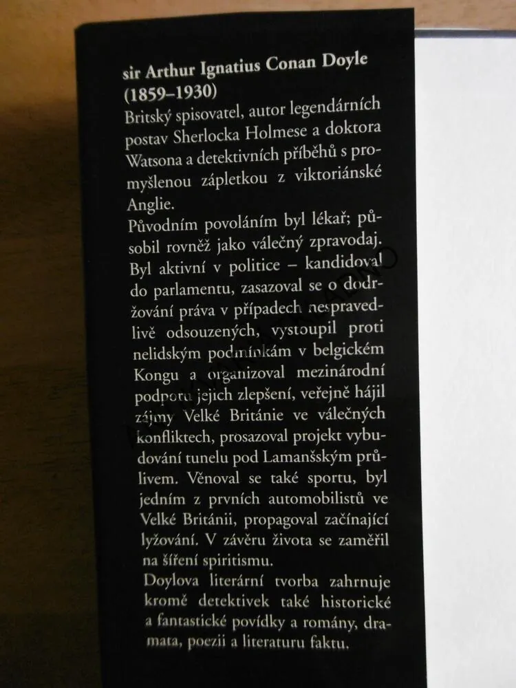 SIR ARTHUR CONAN DOYLE, PES BASKERVILSKÝ,