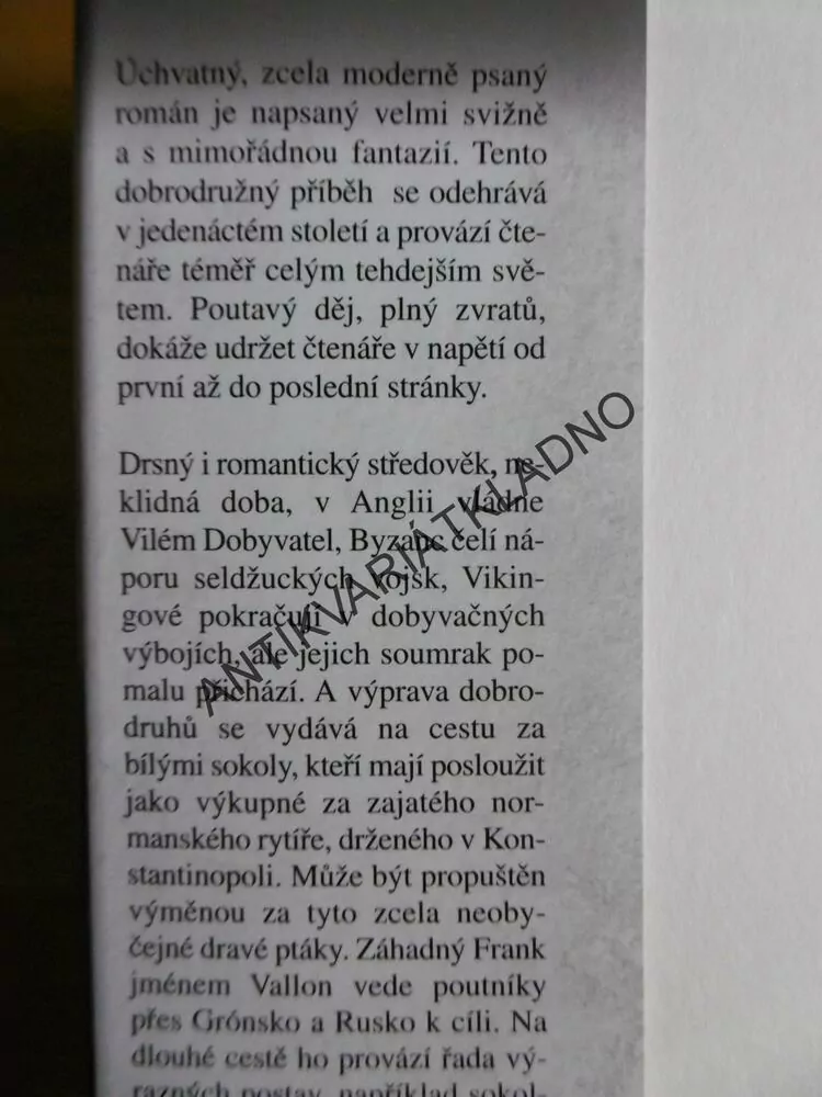 CESTA SNĚŽNÝCH PTÁKŮ, ROBERT LYNDON, **an