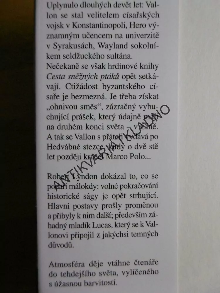 CÍSAŘSKÝ OHEŇ, ROBERT LYNDON